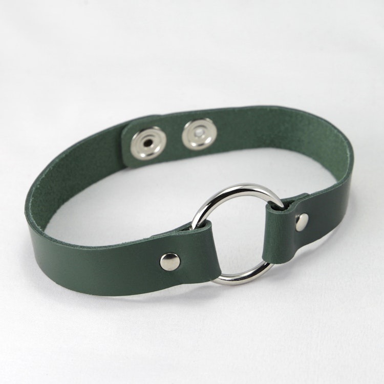 O-Ring Choker Green photo