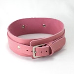 Leather Collar Pink Thumbnail # 139129