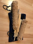 Sadistic rope set containing coconut rope, rattan canes safety shears. Thumbnail # 140466
