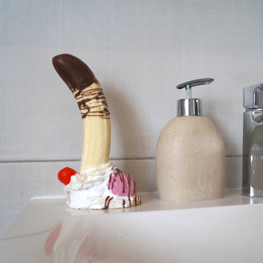 Bananasplit - handmade suction cup dildo from Sündwaren-Konditorei Image # 142731