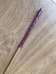 Dragon cane with braided leather handle. Select your thickness. Choose your handle colour. Thumbnail # 141357