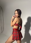 School Girl Role Play Dress Sexy School Uniform Red Pleated School Girl Skirt Sexy School girl Plus Outfit Role play lingerie Erotic Student Thumbnail # 142805