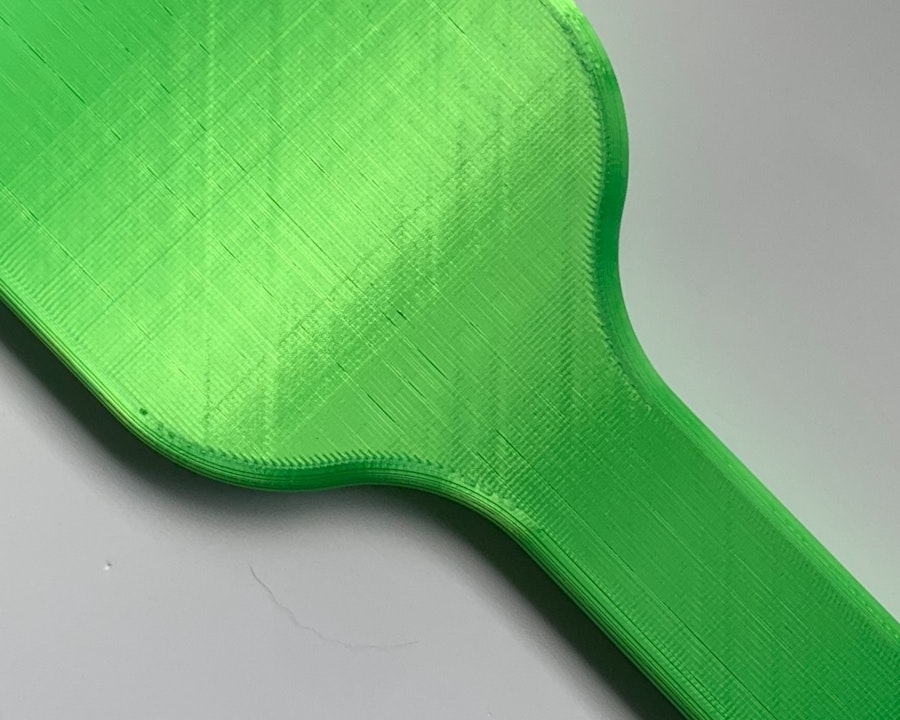 Simple BDSM Spanking Paddle 11.5'' Sparkling Green Image # 143855