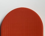 Simple BDSM Spanking Paddle 11.5'' Opaque Red Thumbnail # 143867