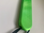 Simple BDSM Spanking Paddle 11.5'' Sparkling Green Thumbnail # 143856