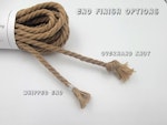 Jute Bondage Rope Emerald Green Shibari Rope Mature 6mm Thumbnail # 145024