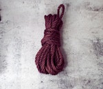 Handcrafted Shibari Jute Rope - Organic 6mm Various Colors Shibari Kinbaku BDSM Bondage - Premium Quality Handmade Shibari Rope for Bondage Thumbnail # 143319