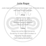 Red Jute Bondage Rope 6mm Thumbnail # 145037