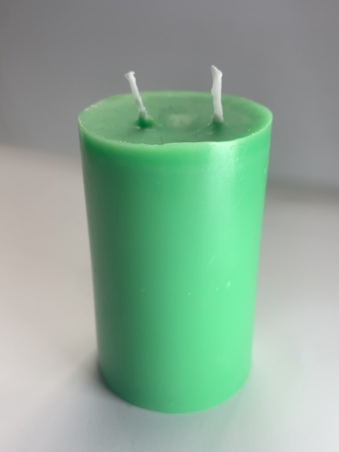 Light Green - Handmade BDSM Wax Play candles 3inx2in