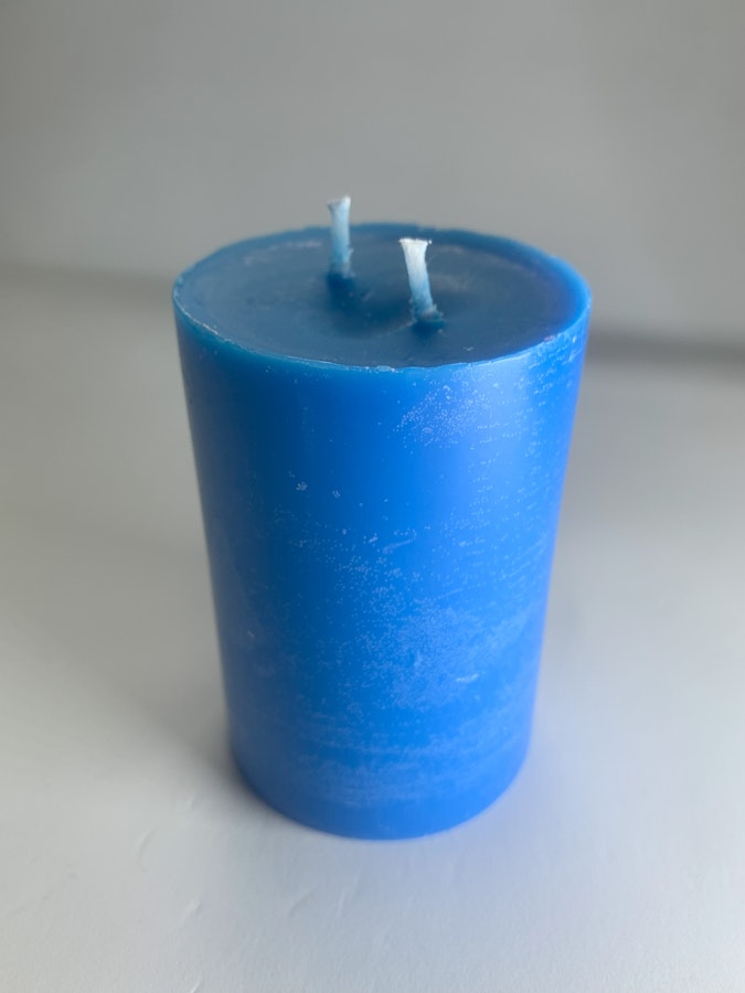 Dark Blue - Handmade BDSM Wax Play candles 3inx2in