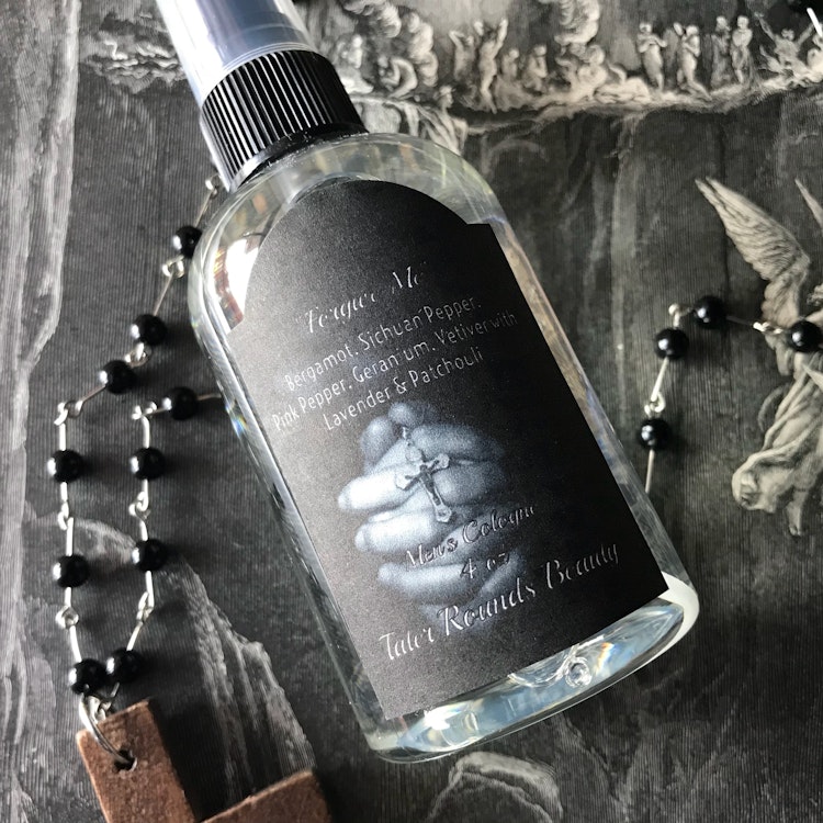 Forgive Me - Men's Cologne Vegan Perfume Collection - Witch Gothic Goth - All Natural Handmade photo
