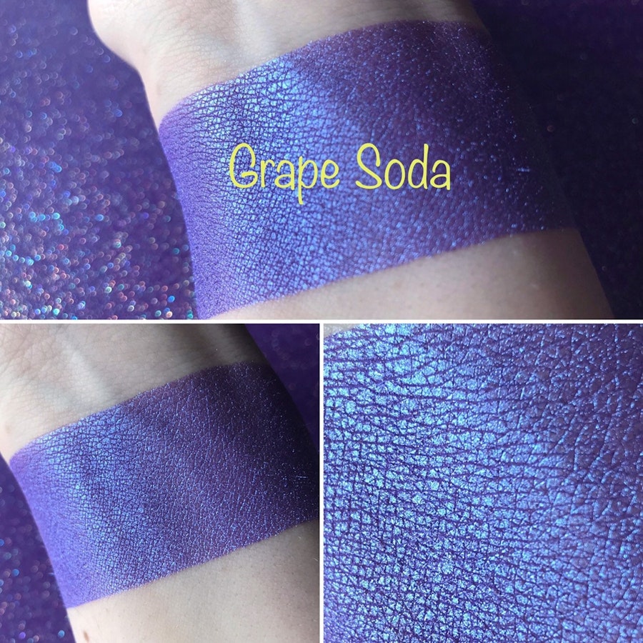 Grape Soda - Violet Purple Blue Purple Shimmer Color Shift Eyeshadow Goth Gothic Lolita Witch Wiccan