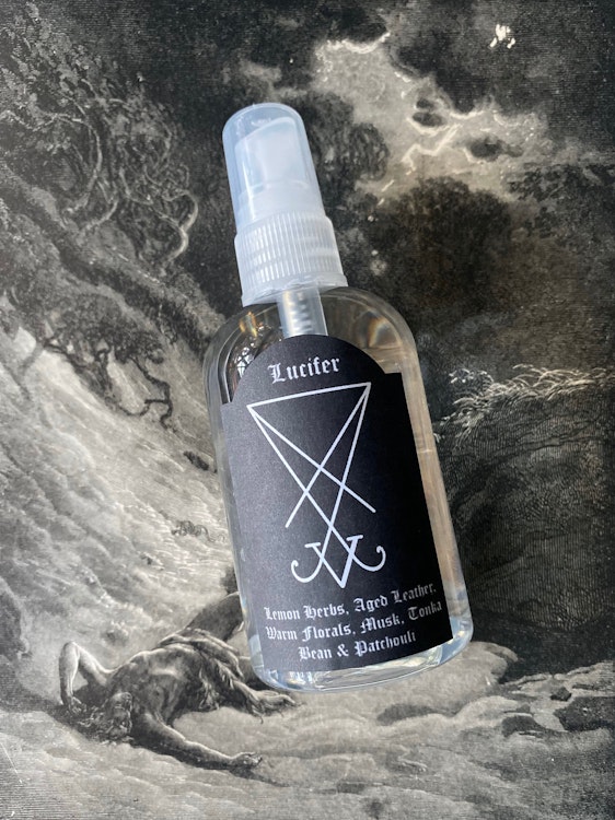 Lucifer - Country Gothic Vegan Perfume Collection - Witch Gothic Goth - All Natural Handmade photo
