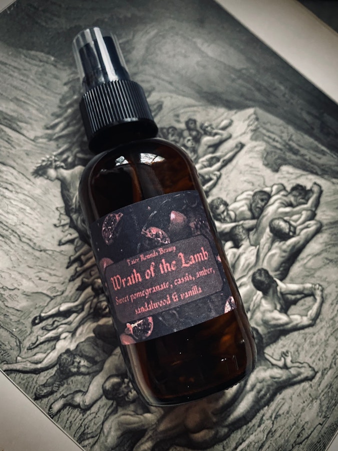 Wrath of the Lamb - Country Gothic Vegan Perfume Collection - Witch Gothic Goth - Handmade