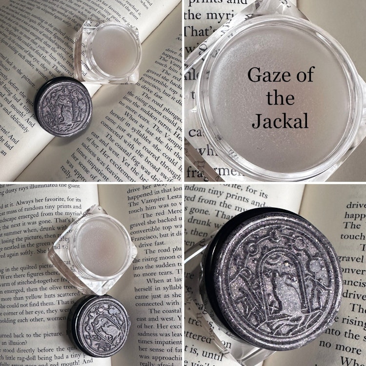 Gaze of the Jackal - Solid Perfume - Light Fruit 15ml Jar photo