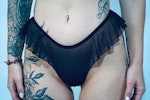 Sheer bra,Transparent lingerie,Bra and panty set,Mesh panty,Lingerie sets sheer,See thru underwear Thumbnail # 147088