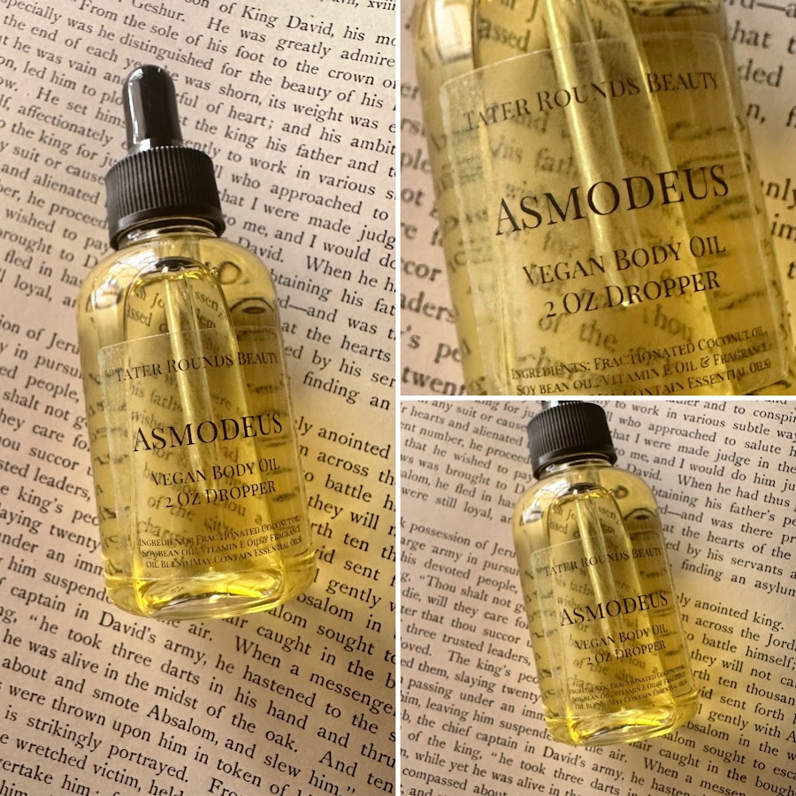 Asmodeus - Perfumed Body Oil - 2 Ounce Bottle