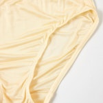 Knitted Silk Mid Rise French Cut Pantie | Blonde Pale Ale | Shimmer Collection Thumbnail # 149338