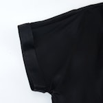 Black Pure Mulberry Silk Top | Regular Fit | 19 Momme | Soar Collection Thumbnail # 149599