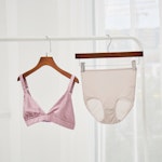 Set of 4 Knitted Silk High Rise French Cut Pantie | Shimmer Collection Thumbnail # 149673