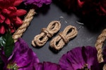 Shibari Rope Bundle Earrings Thumbnail # 150020