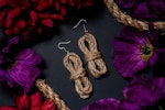 Shibari Rope Bundle Earrings Thumbnail # 150024