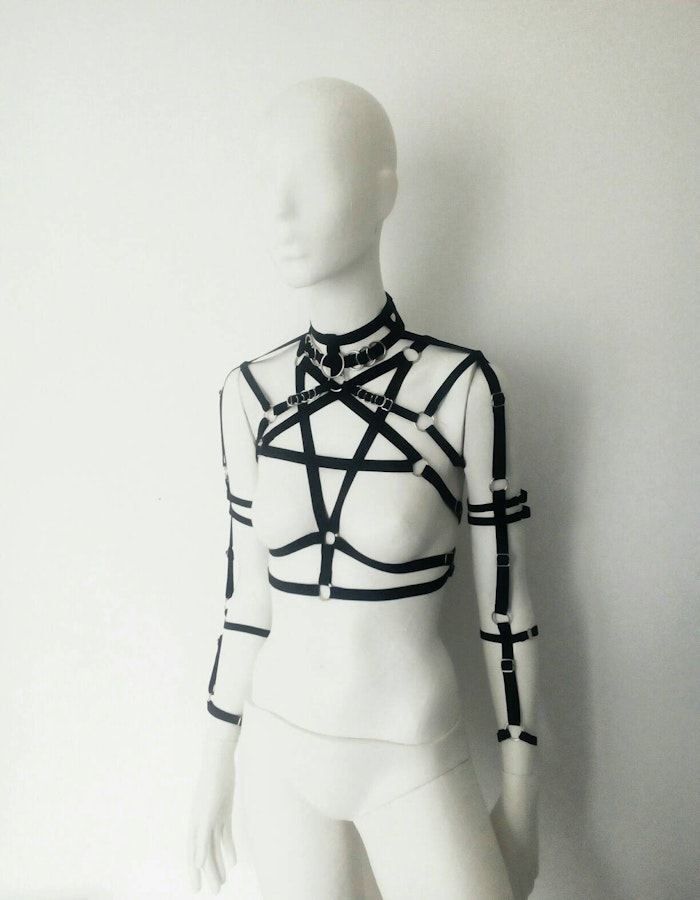 Pentagram elastic harness (15mm strap) Image # 175450