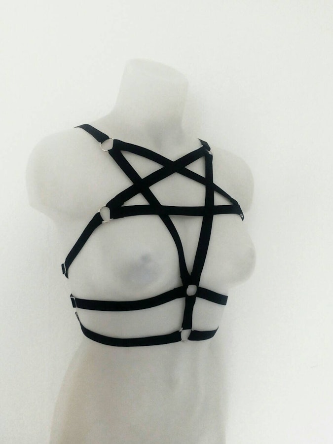 Pentagram elastic harness (15mm strap) Image # 175447
