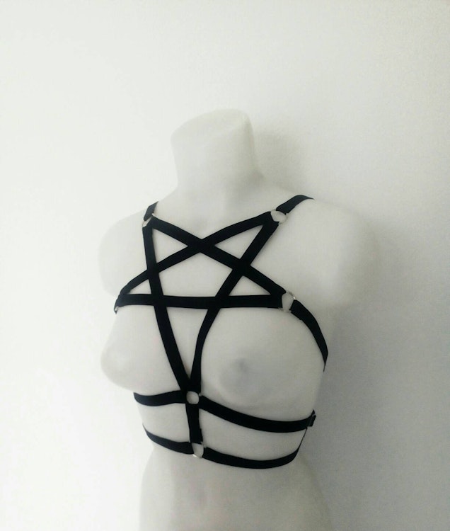 Pentagram elastic harness (15mm strap) photo