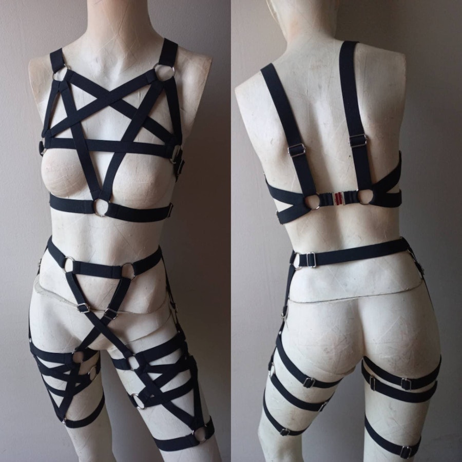 elastic harness set- simple Image # 175534