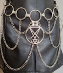 chain belt ( cross,ankh cross,pentagram,sigil) Thumbnail # 175219