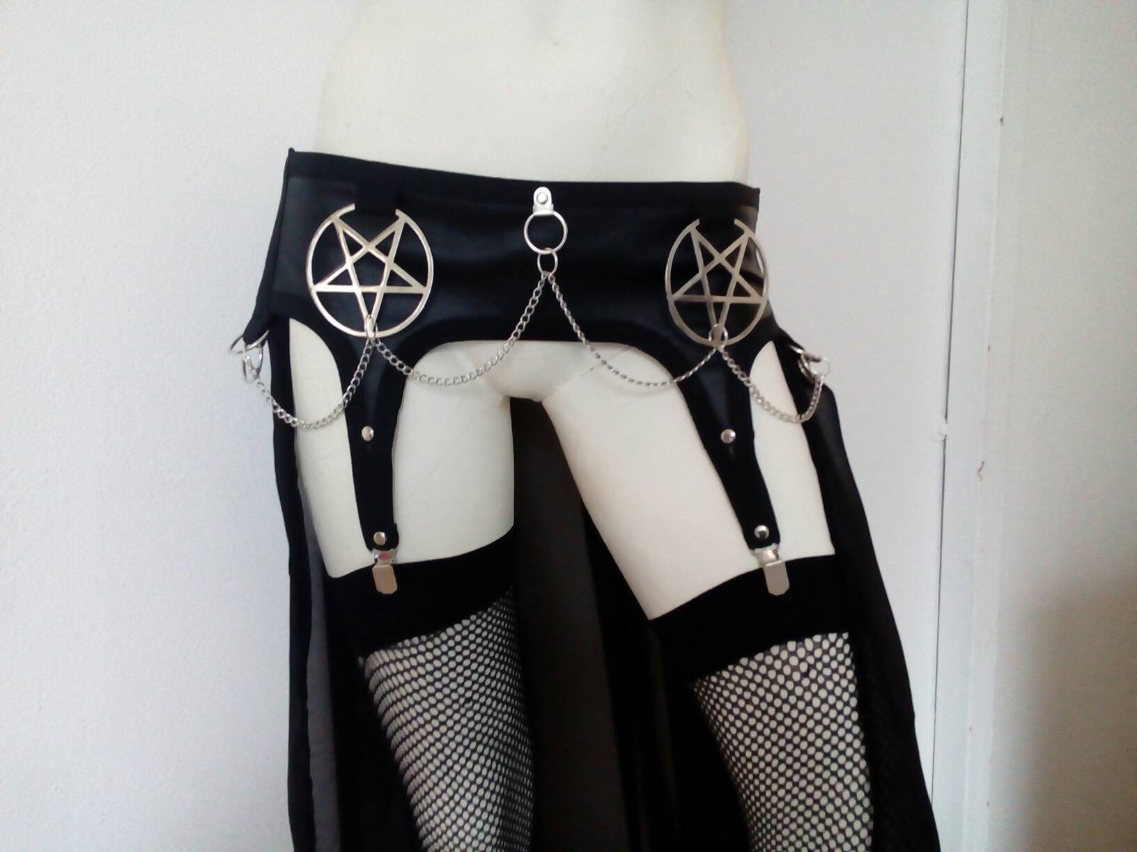 Doubble pentagram garter skirt photo