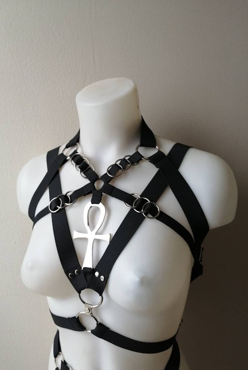 Ankh chest harness photo