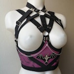 Purple printed harness Thumbnail # 175693