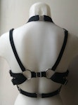 Red baphomet harness with inverted cross Thumbnail # 175822