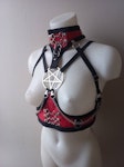 Large pentagram under bust harness Thumbnail # 176545