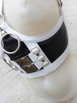 bright color elastic harness/white trim Thumbnail # 175902
