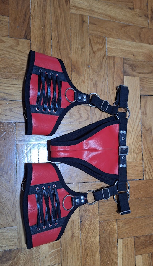 garter belt with corset lacing Image # 175683
