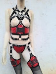 garter belt with corset lacing Thumbnail # 175682