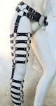 elastic leg harness garter belt leg wraps fetish leg bondage harness Thumbnail # 176265