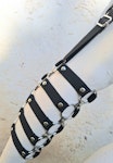 elastic leg harness garter belt leg wraps fetish leg bondage harness Thumbnail # 176268