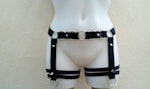 metal and spikes pentagram harness Thumbnail # 177174
