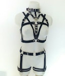 metal and spikes pentagram harness Thumbnail # 177171