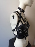 Faux leather harness top (thelema) Thumbnail # 177246