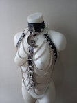 Large metal symbol chain harness Thumbnail # 176774