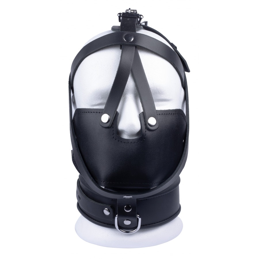 BDSM Leather Mask for Slave Image # 180080