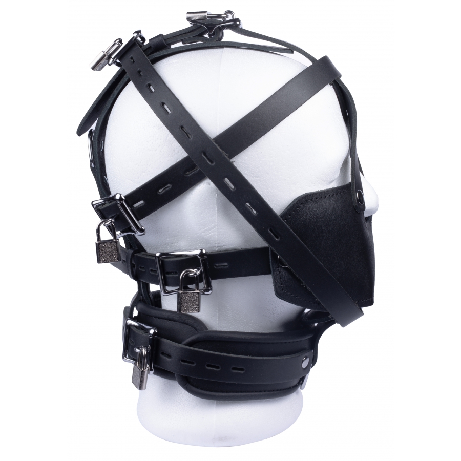 BDSM Leather Mask for Slave photo