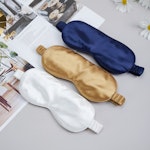 Pure Mulberry Silk Eye Mask | Silk Fibre Filling | 22 Momme | Float Collection Thumbnail # 181296