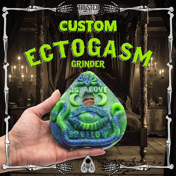 Custom Ectogasm Planchette Ouija Handheld Sex Grinder photo