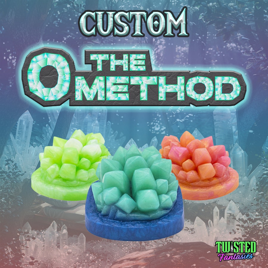 Custom O Method Crystal Sex Handheld Grinder